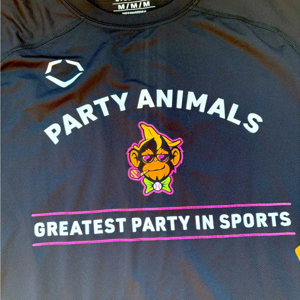Party Animals Black Graphic Tee
